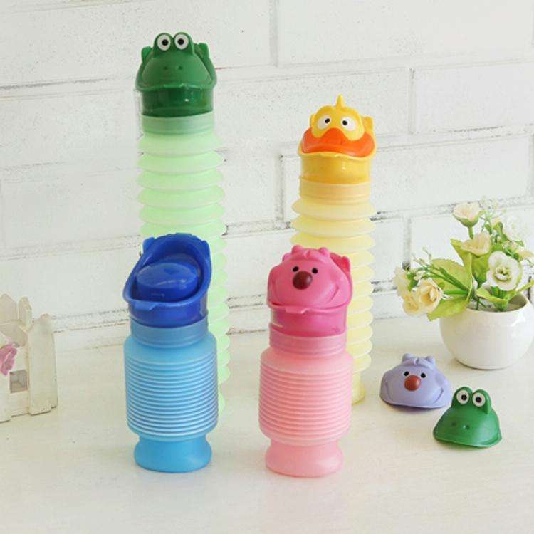 Portable Child Adult Car Outdoor Emergency Urinal(Green Frog)