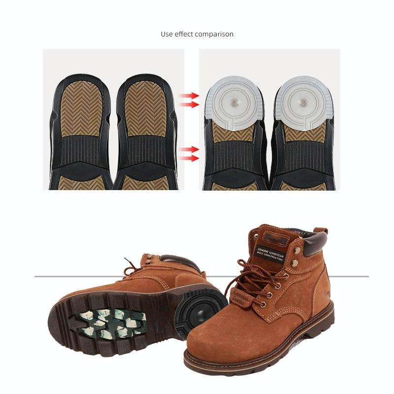 2 Pairs Sole Wear-Resistant Rubber Cuttable Sports Anti-Slip Sticker, Size: No.1 41 Yards(White)