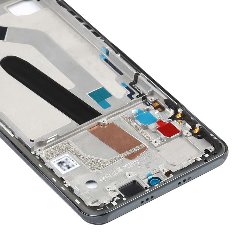 Original Front Housing LCD Frame Bezel Plate for Xiaomi Poco F3 M2012K11AG (Black)