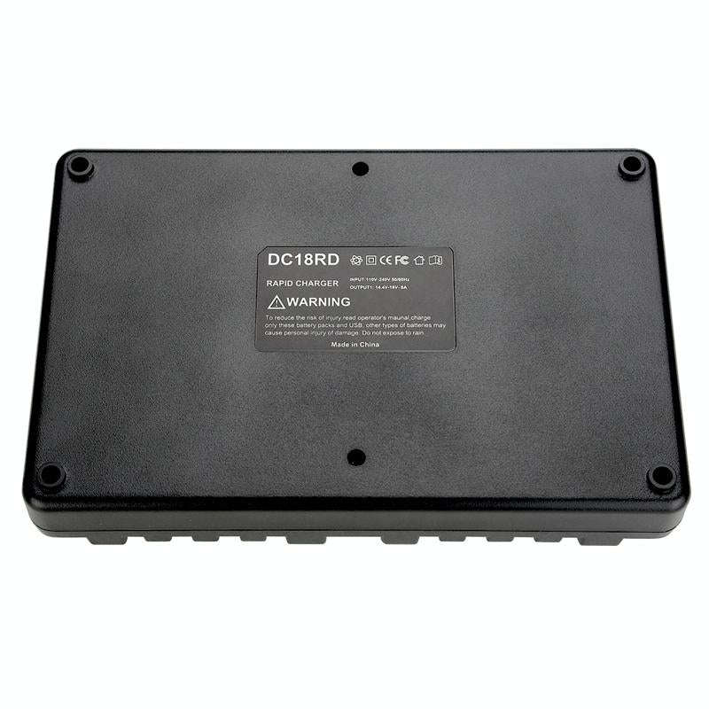 For Makita DC18RC 14.4-18V Lithium Battery Dual Charger, Specification: UK Plug