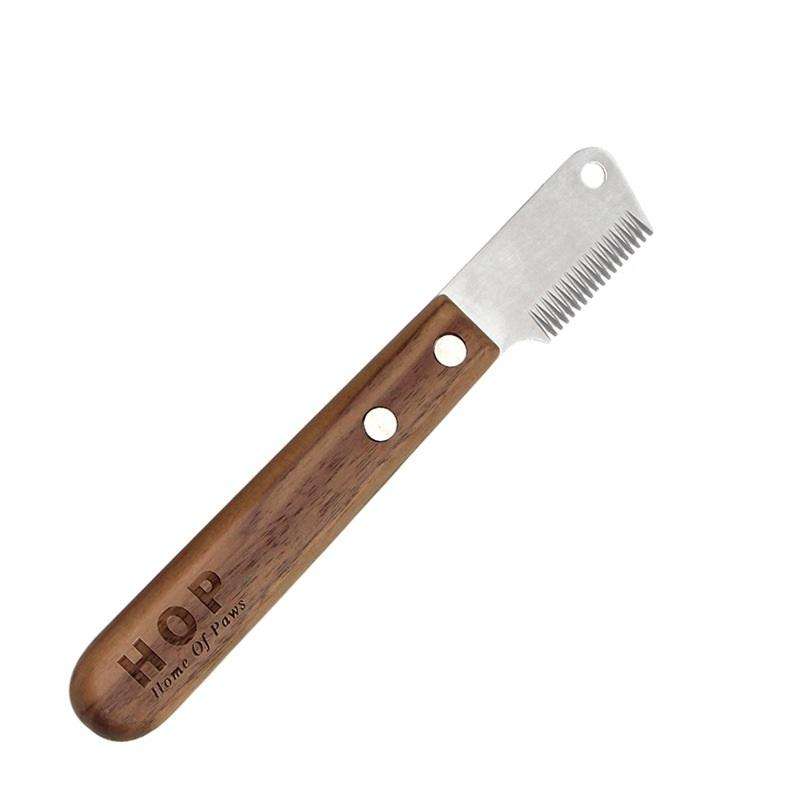 HOP Terrier Dog Plucking Knife Pet Grooming & Shaving Tool( CS21 Left Hand)