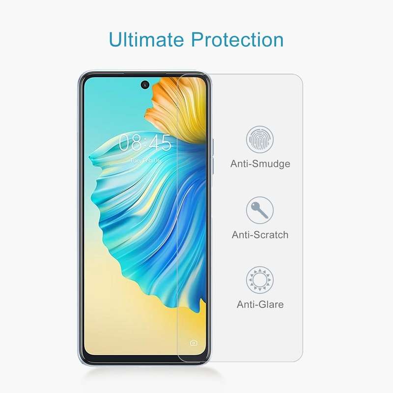 For Tecno Camon 17P 10 PCS 0.26mm 9H 2.5D Tempered Glass Film