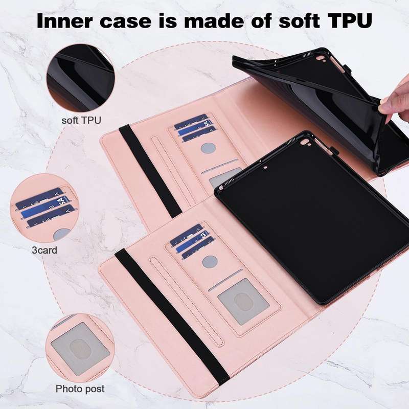 For Samsung Galaxy Tab S6 Lite P610/P615 Embossed Butterfly Pattern Horizontal Flip Leather Table...