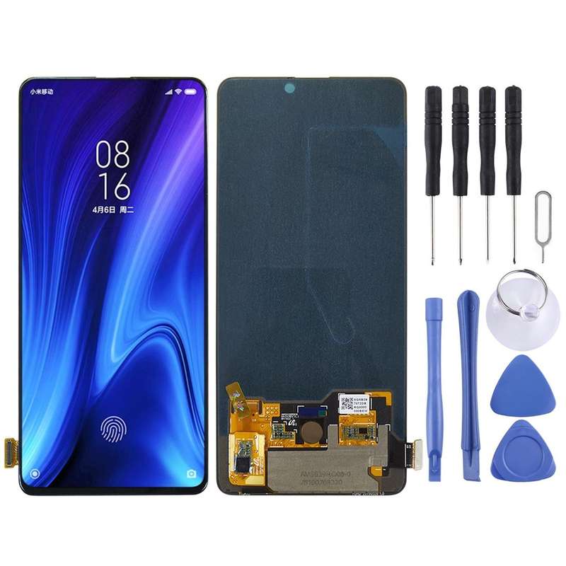 Original Super AMOLED LCD Screen for Xiaomi Mi CC9e / Mi A3 with Digitizer Full Assembly(Black)