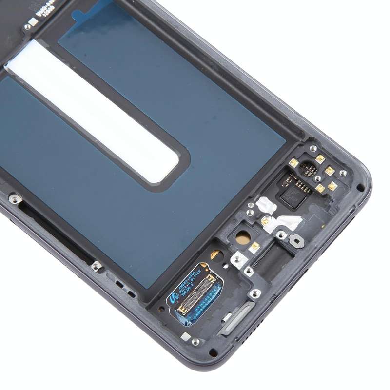For Samsung Galaxy S21 FE 5G SM-G990B Original LCD Screen Digitizer Full Assembly with Frame (Black)