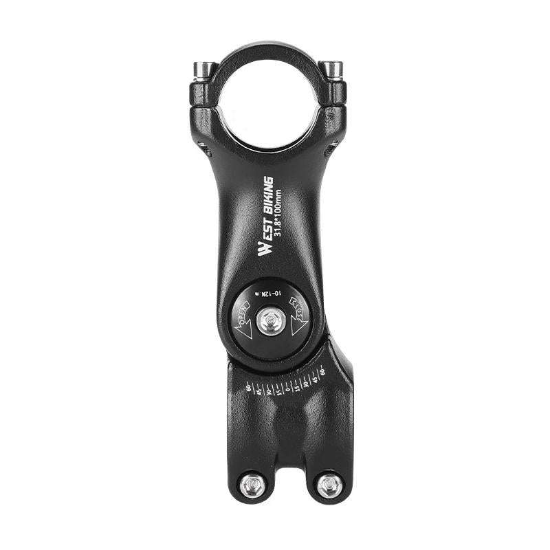 WEST BIKING Mountain Bike Adjustable Handlebar Angle Riser Handlebar Lift Accessories 31.8x100mm