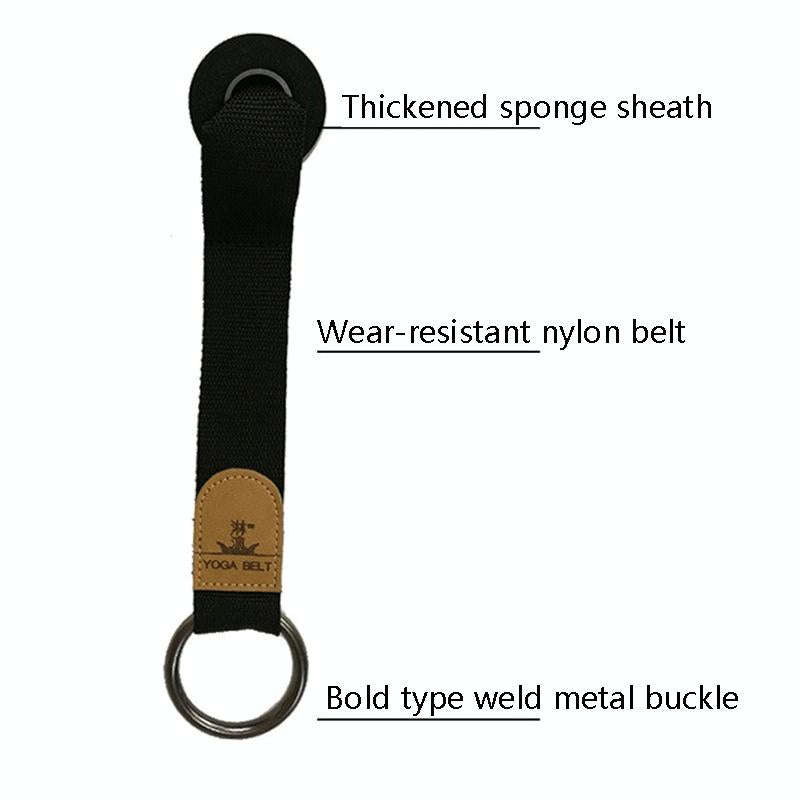 Taekwondo Ballet Dance Yoga Supplies Horizontal Open Rigid Strips Stretching Fork Training Belt(B...