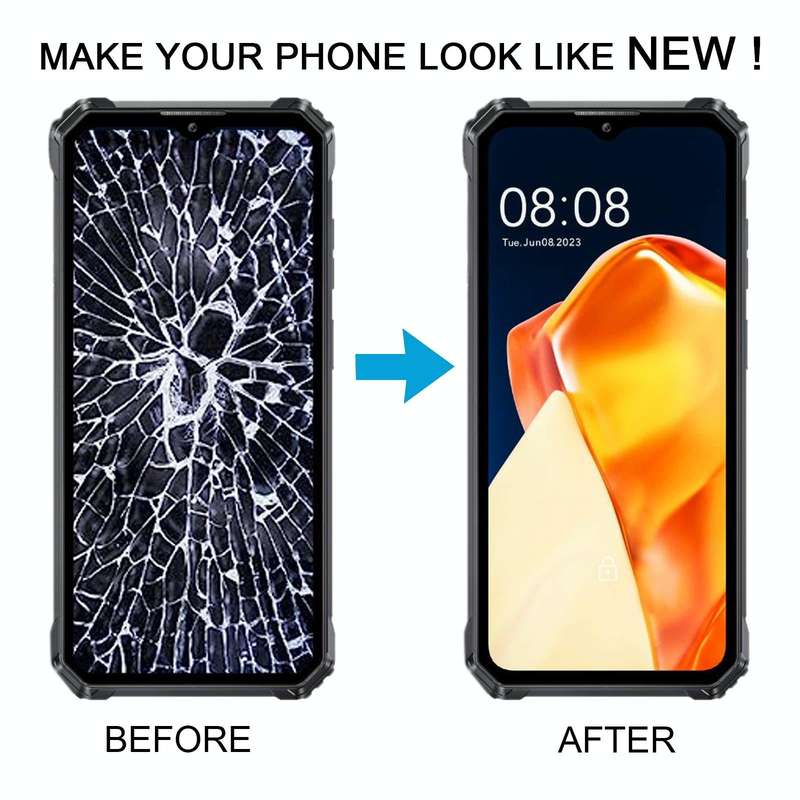 For Oukitel WP28 LCD Screen with Digitizer Full Assembly