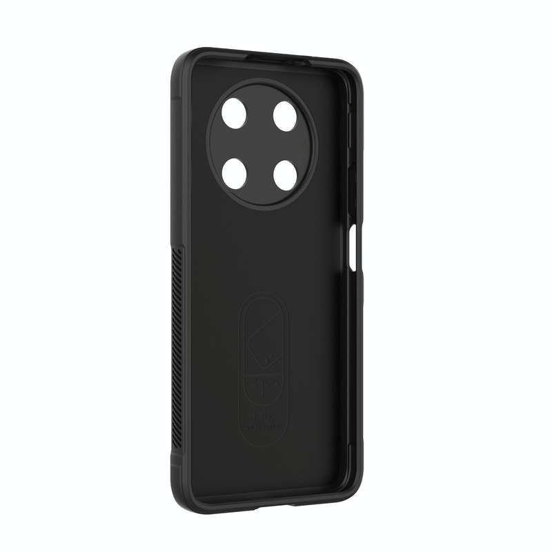 For Huawei Nova Y90/Enjoy 50 Pro Magic Shield TPU + Flannel Phone Case(Dark Blue)