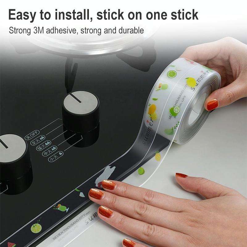 Kitchen Beauty Stitching Stickers Waterproof Mildew Proof Moisture Proof High Temperature Sticker...
