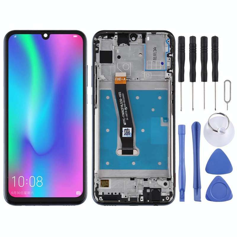 OEM LCD Screen for Huawei Honor 10 Lite Digitizer Full Assembly with Frame(Black)