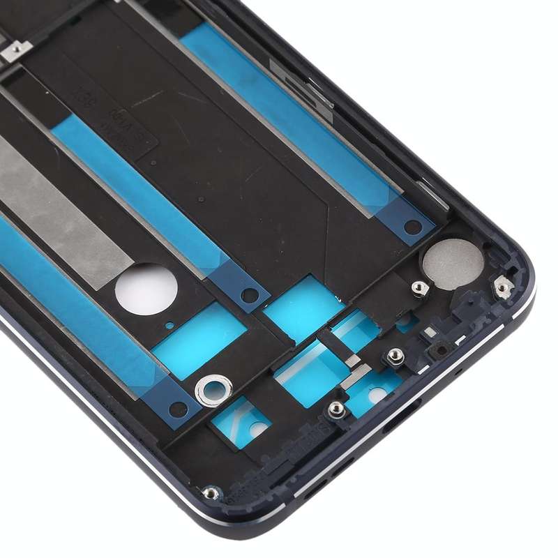 Front Housing LCD Frame Bezel Plate for Nokia 7.1 TA-1100 TA-1096 TA-1095 TA-1085 TA-1097(Black)