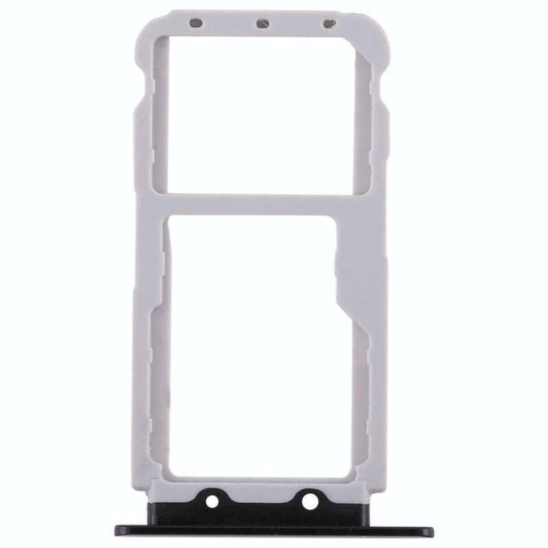 2 SIM Card Tray / Micro SD Card Tray for Huawei Nova 2s(Black)