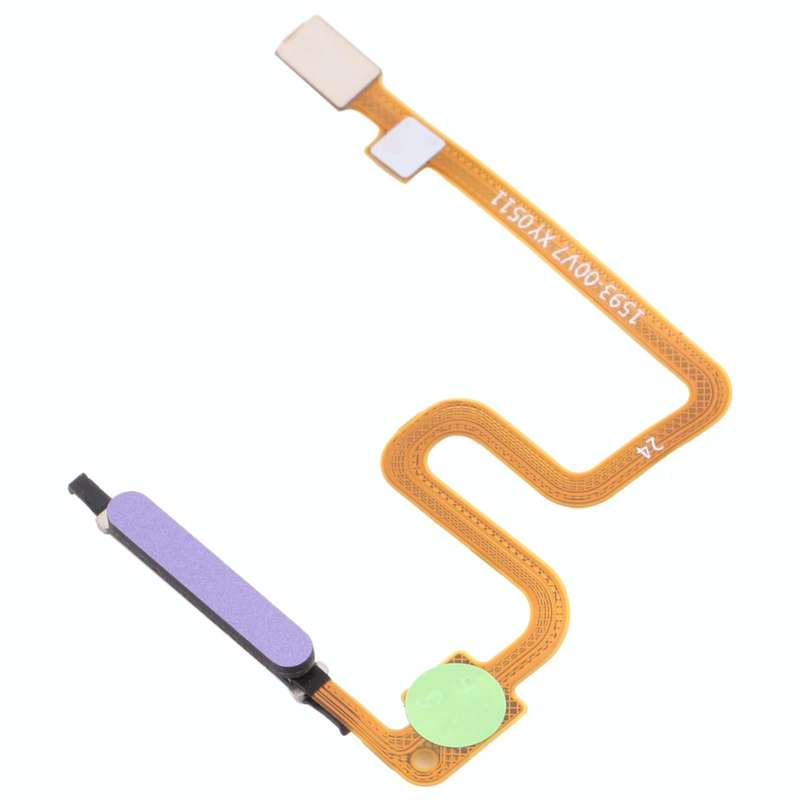 Fingerprint Sensor Flex Cable for Xiaomi Redmi Note 9 5G / Redmi Note 9T M2007J22G M2007J22C (Pur...