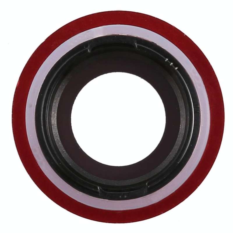 Back Camera Bezel with Lens Cover for iPhone 8 (Red)