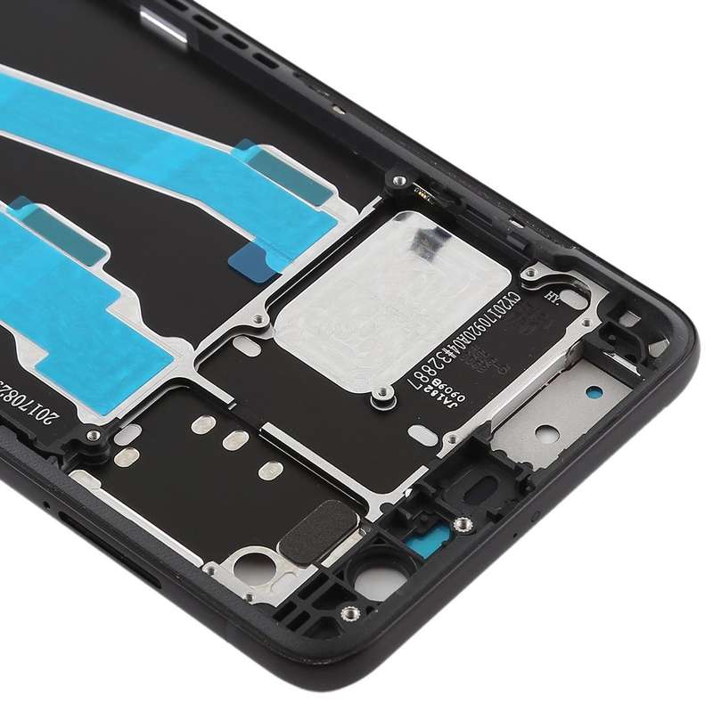 Middle Frame Bezel Plate with Side Keys for Xiaomi Note 3(Black)