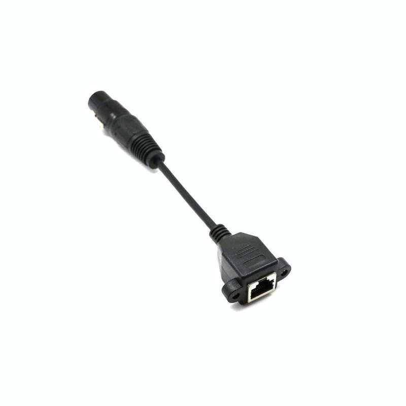 15cm XLR 3 Pin Female To RJ45 Female Network Connector Adapter Converter Cable