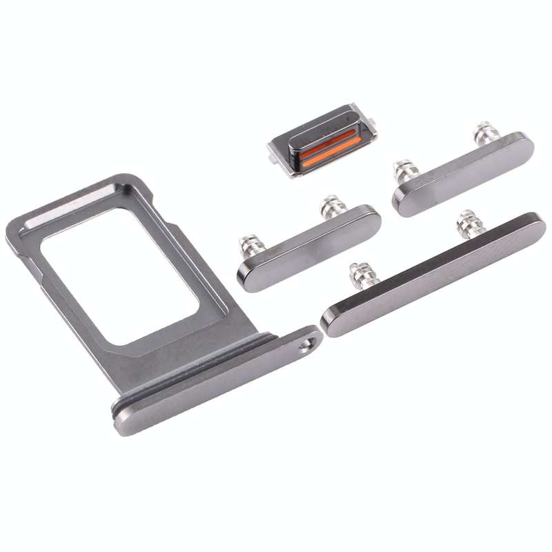 SIM Card Tray + Side Keys for iPhone 12 Pro(Graphite)