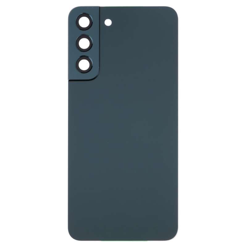 For Samsung Galaxy S22+ 5G SM-S906B Battery Back Cover with Camera Lens Cover (Green)