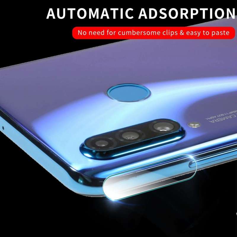 For Huawei P30 Lite 9D Transparent Rear Camera Lens Protector Tempered Glass Film