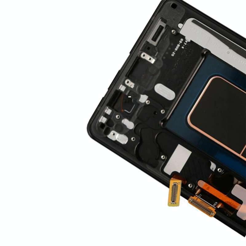 Original LCD Screen for Galaxy Note 8 Digitizer Full Assembly with Frame (Black)