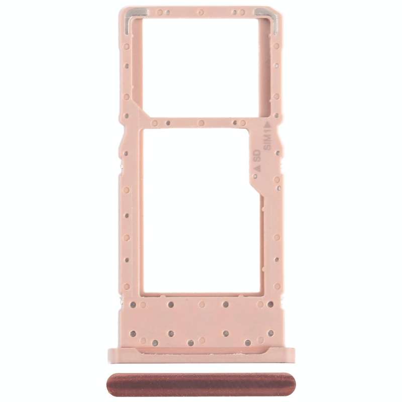 For Nokia X10 Original SIM + SIM / Micro SD Card Tray (Gold)