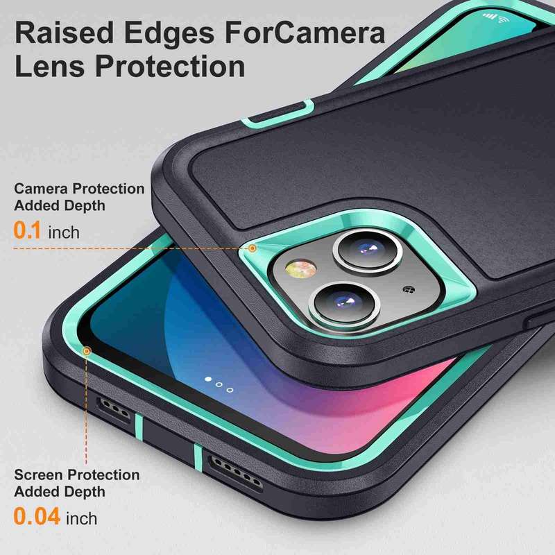 For iPhone 11 Life Waterproof Rugged Phone Case(Dark Blue + Light Blue)