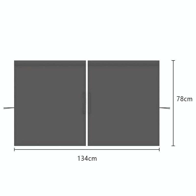 Car Curtain Sunshade Car Privacy Partition Curtain, Size: 134x78cm