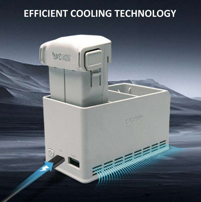 For DJI Mini 4 Pro / Mini 3 Pro Drone LKTOP 37W Two Way Charging Hub