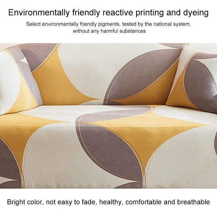Double Seat Full Coverage Elastic Non-slip Sofa Cover(Beautiful)