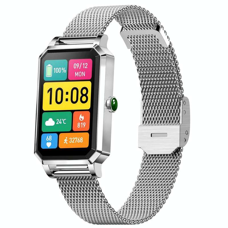 NX2 1.13 inch Color Screen Women Smart Watch, Support Physiological Reminder / Heart Rate Monitor...