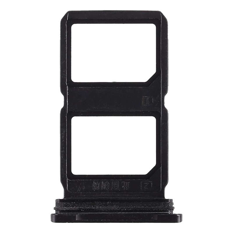 For Vivo Xplay6 2 x SIM Card Tray (Black)
