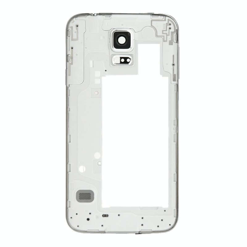 For Galaxy S5 Neo / G903 Middle Frame Bezel  (Silver)