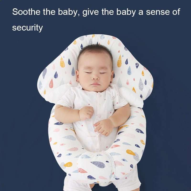 Multifunctional Baby Shaped Pillow Baby Soothing Sleep Corrective Pillow, Spec: Drop