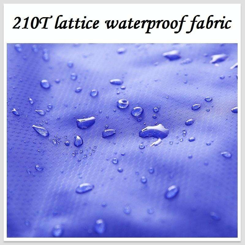 USB Electric Heating Down Cotton Sleeping Bag 3-speed Temperature Adjustment (180+30)x75cm(Blue)