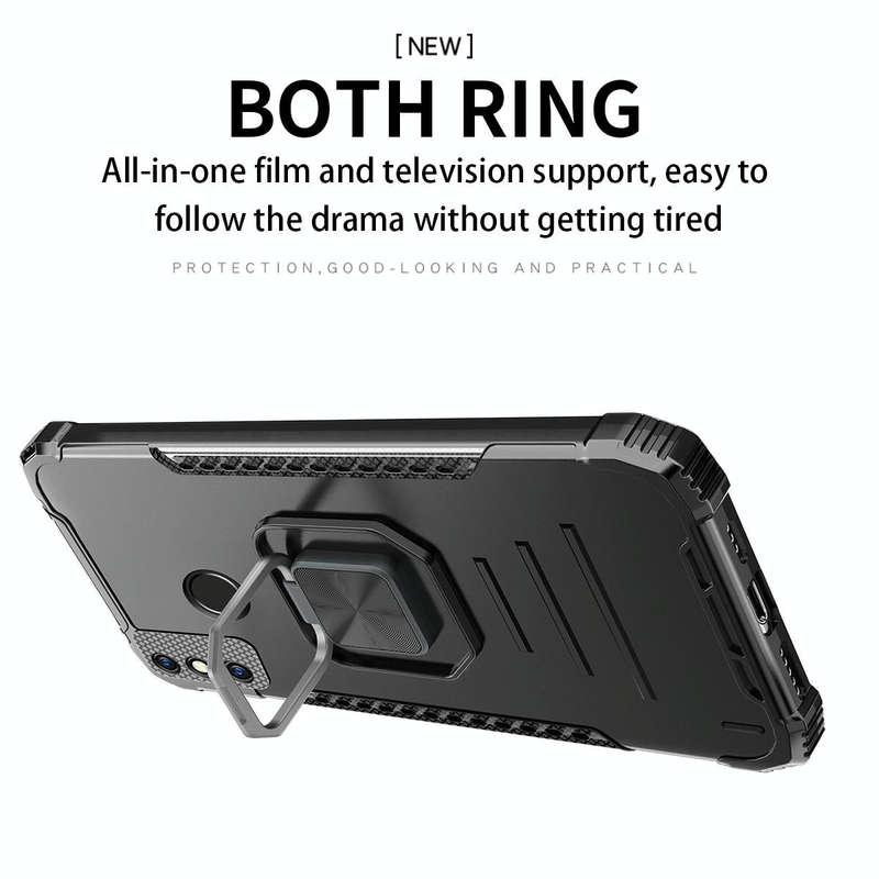 For Tecno Spark 6 Go Fierce Warrior Series Armor All-inclusive Shockproof Aluminum Alloy + TPU Pr...