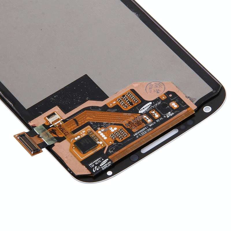 Original LCD Display + Touch Panel for Galaxy S IV / i9500(White)