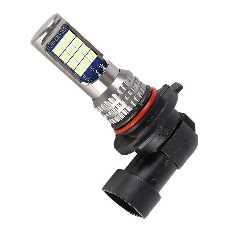 9006 2 PCS DC12-24V / 8.6W Car Fog Lights with 24LEDs SMD-3030 & Constant Current, Bag Packagin(I...