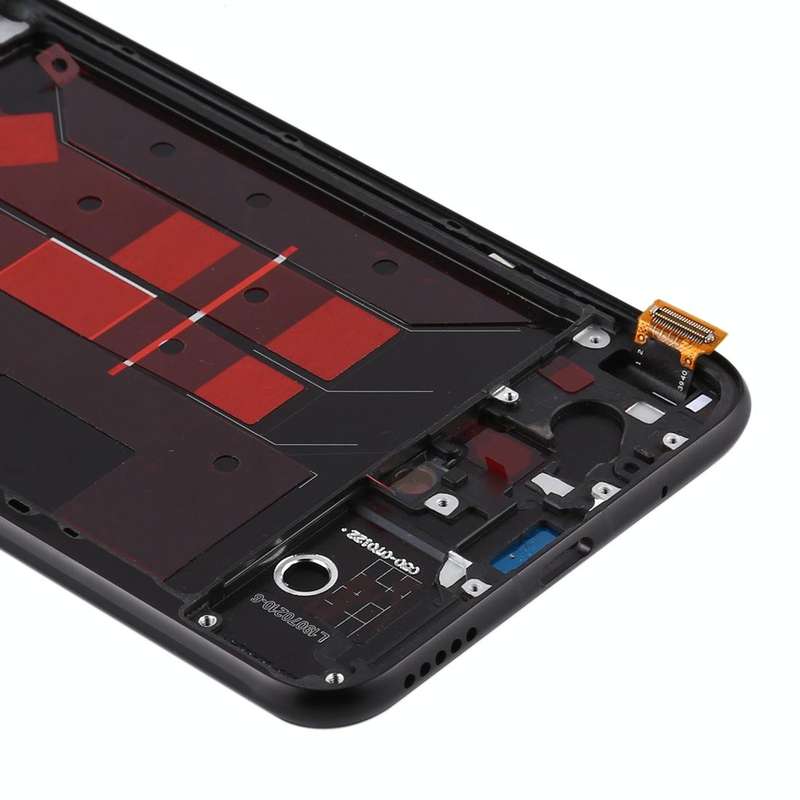 Original OLED LCD for Huawei Nova 5 Digitizer Full Assembly with Frame(Black)