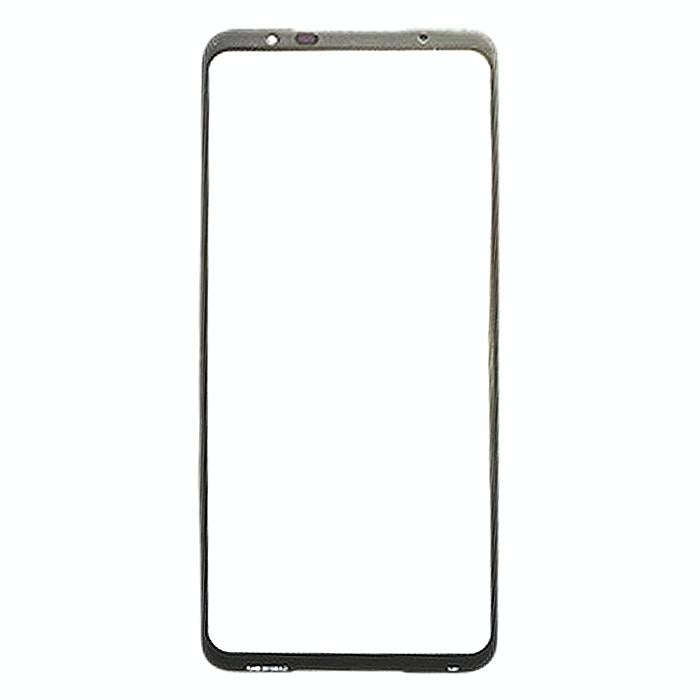 Front Screen Outer Glass Lens for Asus ROG Phone 5 ZS673KS I005DA(Black)