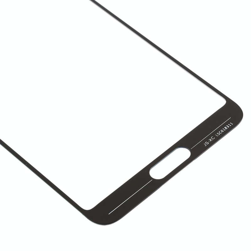 For Huawei P20 10PCS Front Screen Outer Glass Lens (White)