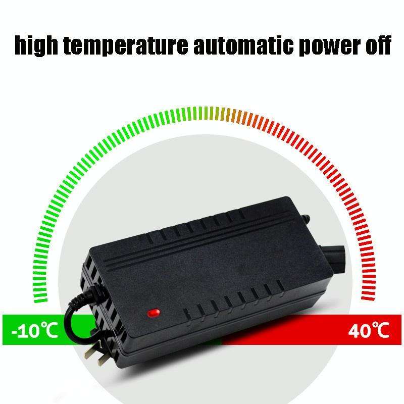 24V 5A Lithium Battery Car Electromobile Sprayer Lawn Mower Lighting Battery Charger, US Plug
