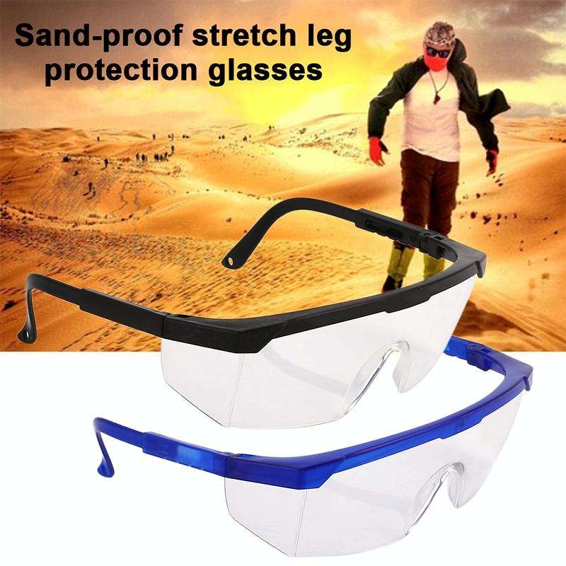 10 PCS Outdoor Safety Glasses Spectacles Eye Protection Goggles Dental Work Eyewear(Black Frame B...