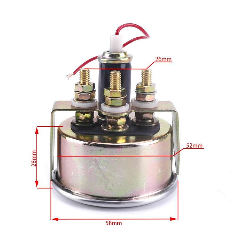 Car Modified 12V Universal 52mm Fuel Gauge