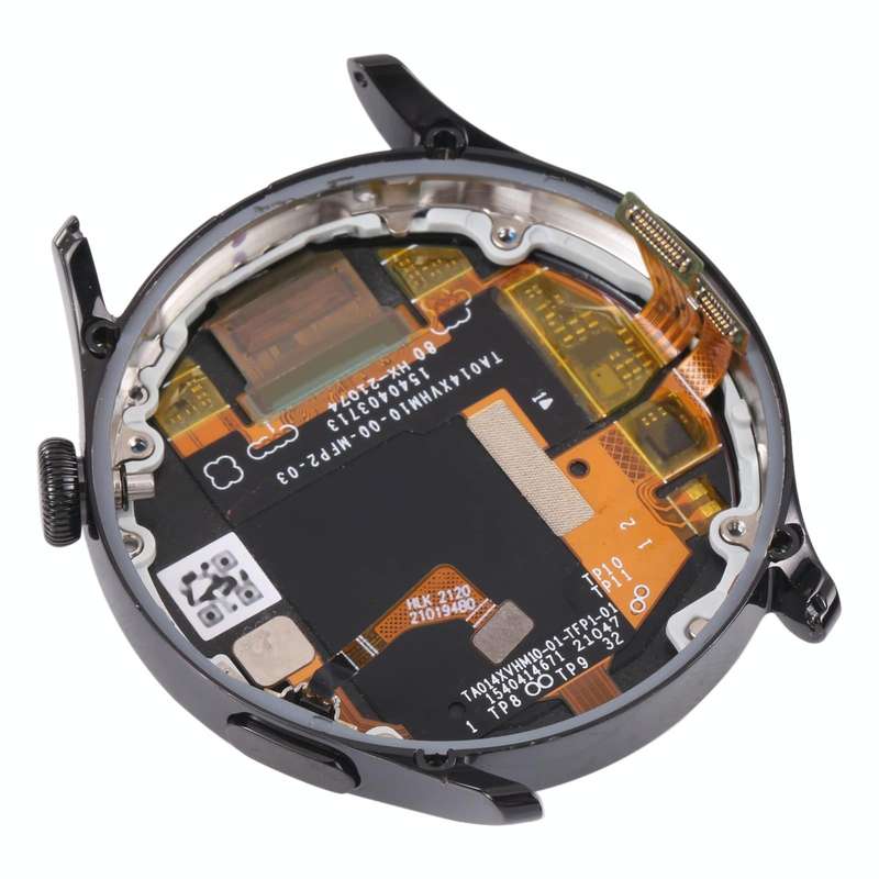Original LCD Screen and Digitizer Full Assembly With Frame for Huawei Watch 3(Black)