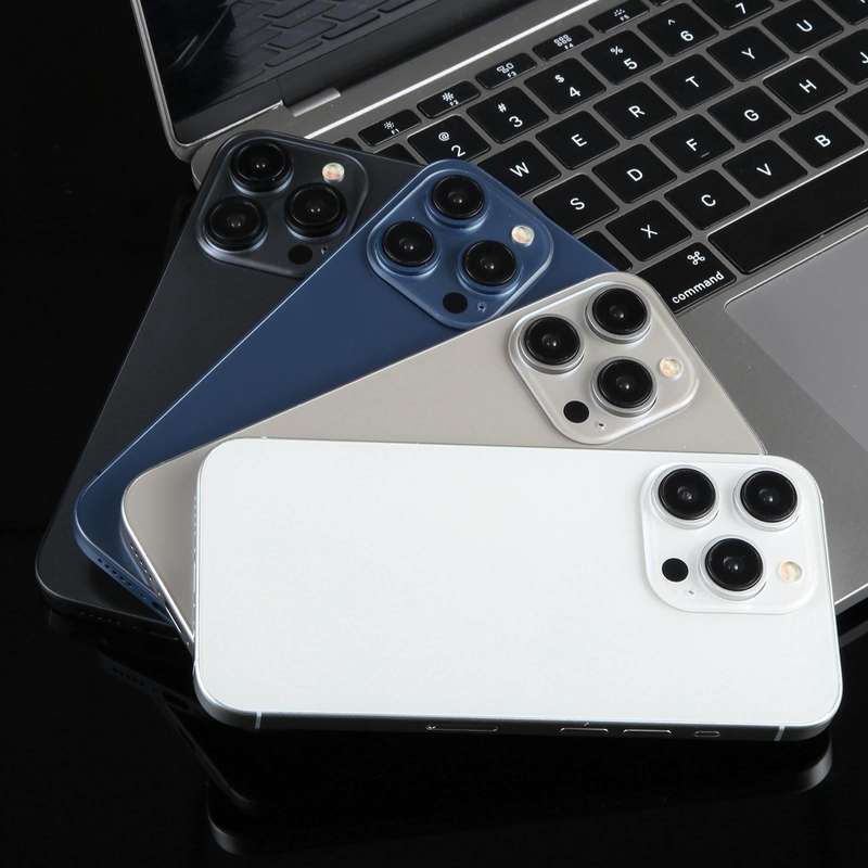 For iPhone 15 Pro Color Screen Non-Working Fake Dummy Display Model (Natural Titanium)