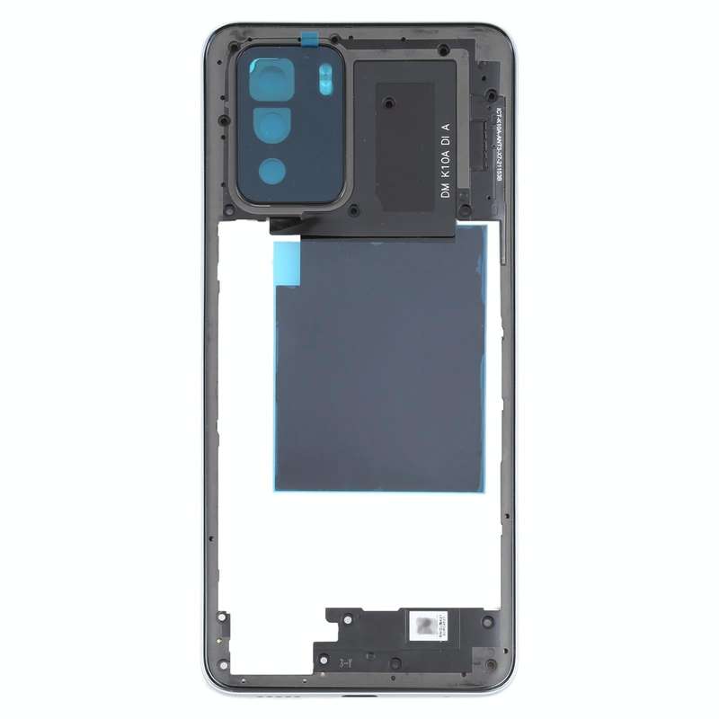 Middle Frame Bezel Plate for Xiaomi Redmi Note 10 Pro 5G (White)