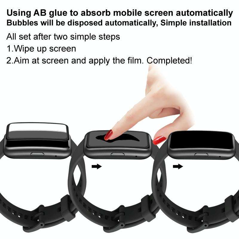For Xiaomi Redmi Band 2 imak Plexiglass HD Watch Protective Film