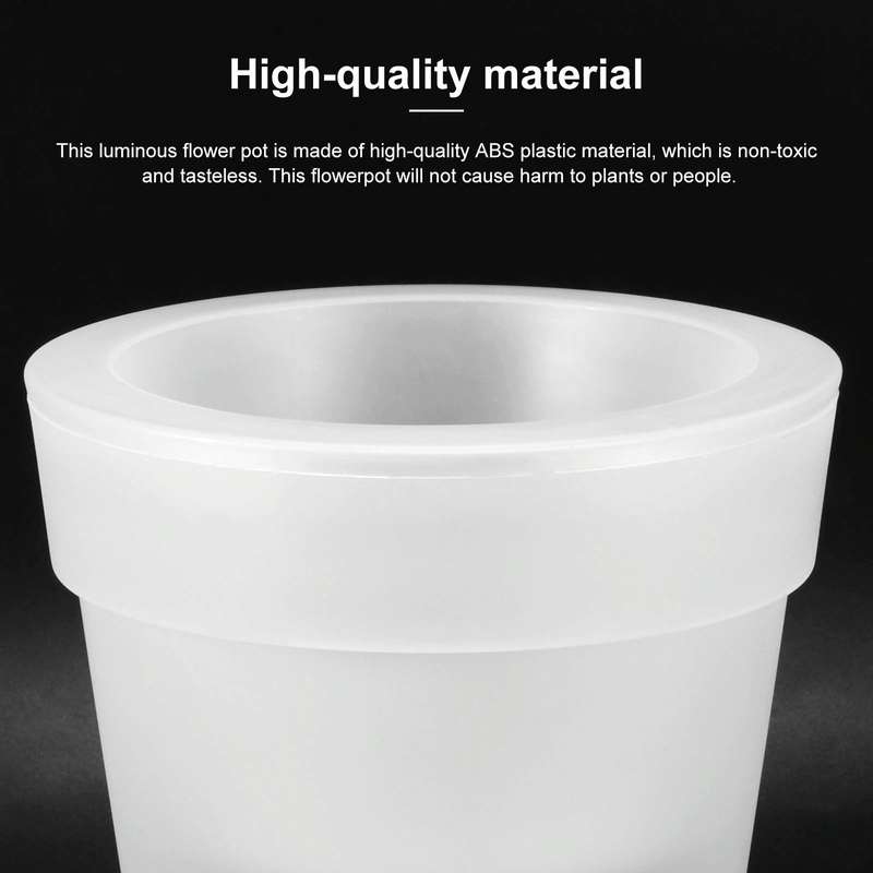 LED Solar Flower Pot Light Garden Light Luminous Flower Pot Light Lawn Light Christmas Decoration...