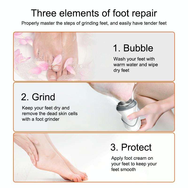 Electric Vacuum Design Foot Grinder Household Multifunctional Pedicure Calluses Foot Care, Specif...